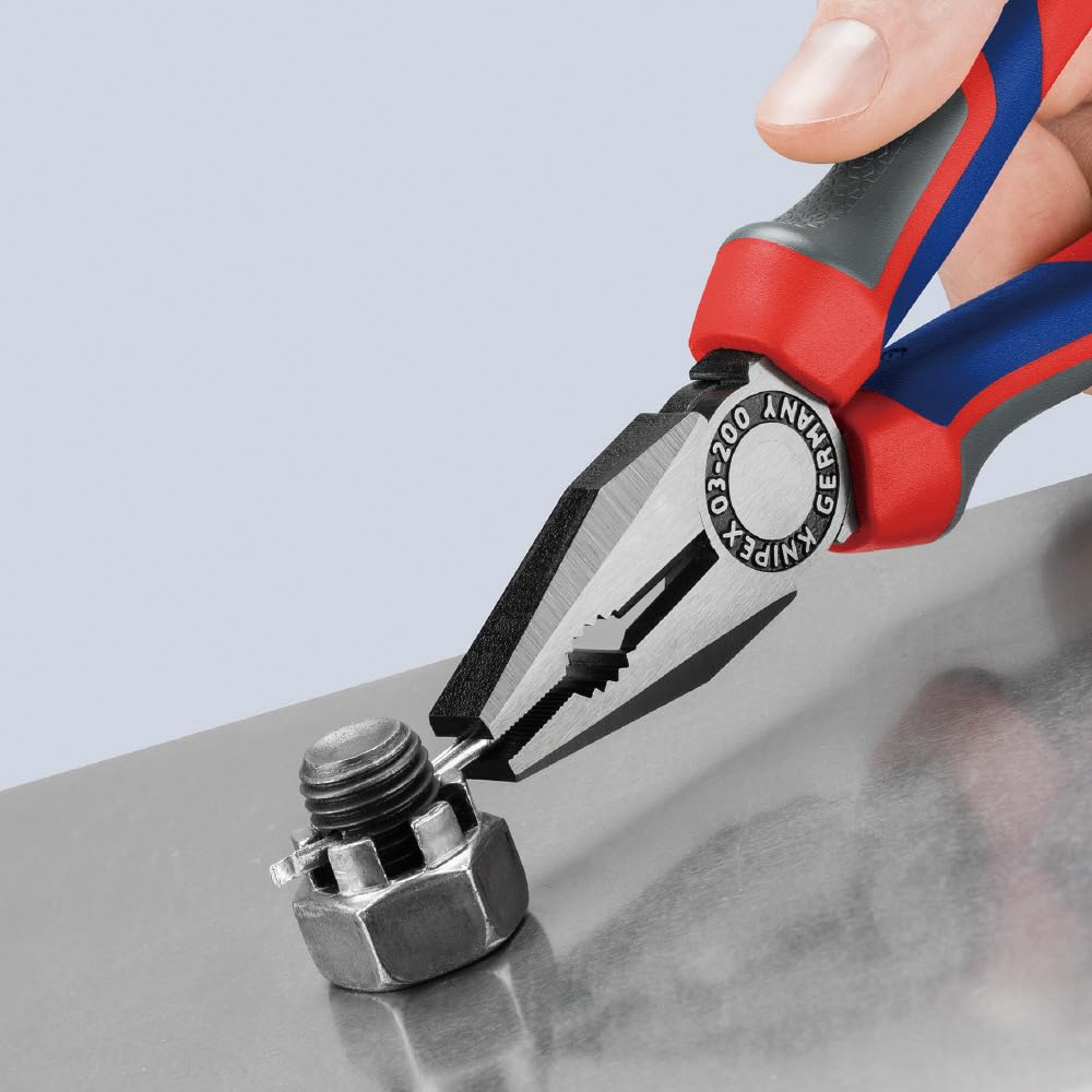Knipex Combination Pliers Comfort Handle 200mm 0302-200