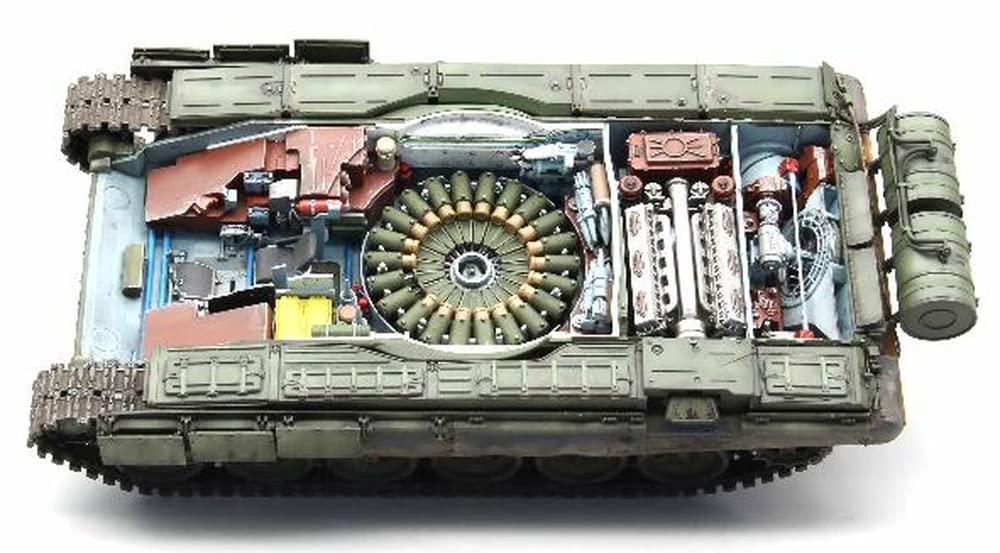 Amusing Hobby Amusing Hobby Russian Army Full Interior Plastic Model AMH35A050 1/35 T-90A