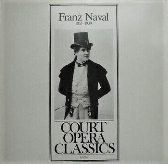 LP Record FRANZ NAVAL  Franz Naval CO394 Court Opera Cla Europe Classical Used