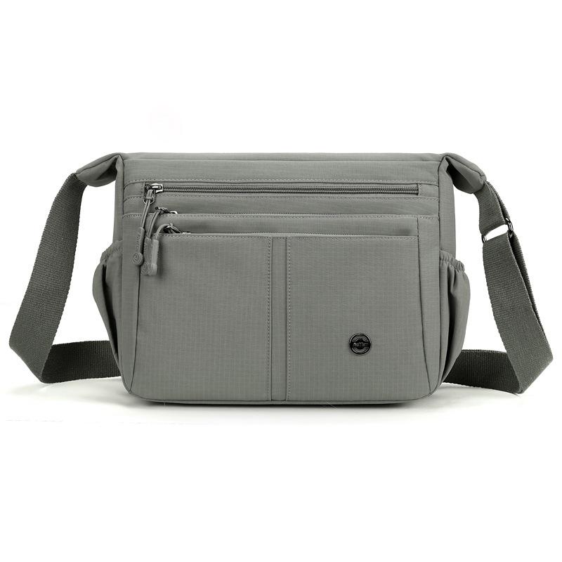 Damen Mehrfachfach-Tasche Schulter-Umhängetasche Leichte Nylon-Muttertasche