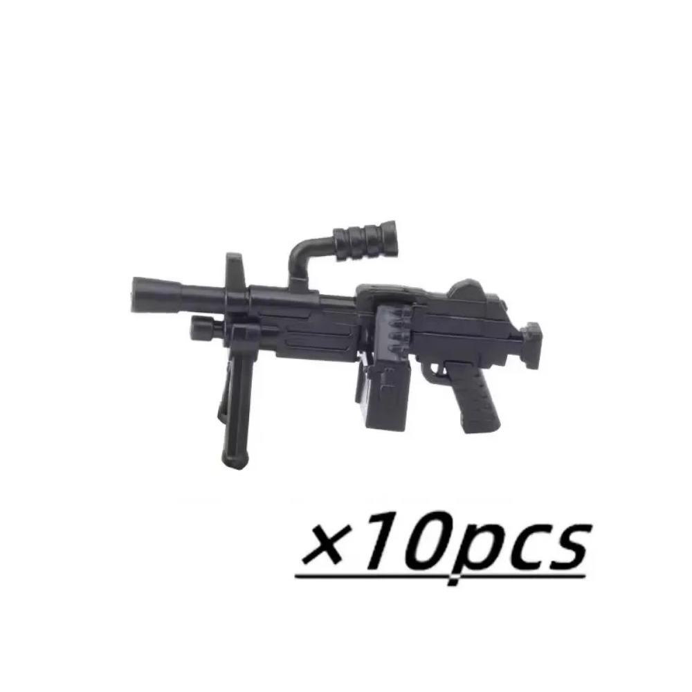 WW2 Military Weapon MOC Mini Building Blocks Figures Soldier US Soviet Rifle Gun Rocket Launcher MG42 RPG Bullet Bricks Toys