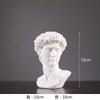 Dropship David Statue Bust Head Sculpture Cheap Red Blue White Resin the David Bust