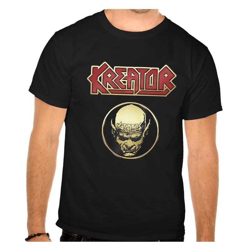KREATOR Rock Metal Rules Black Music Unisex T-Shirt M