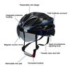 Fahrradhelm Kollisionsschutz Kopfschutz Sicherheitshelm mit Rücklicht Tragbar Leicht Ultraleicht Verstellbar für Männer Frauen