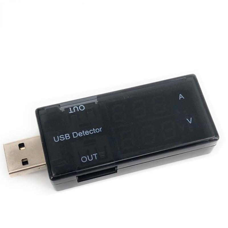Red+Blue Dual USB Current Voltage Charging Detector Tester Battery Voltmeter Ammeter Charger Dector