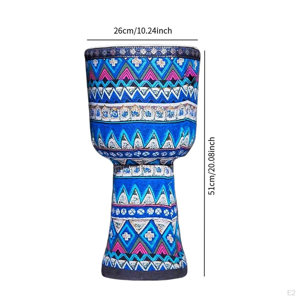 Djembe Drum Hand with Shoulder Strap Rhythm Toy Percussion Musical Instrument for Beginners