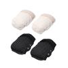 Pram Gloves for Winter Waterproof Windproof Hand Warmer Plush Lining for Baby Cart Handlebar Cover