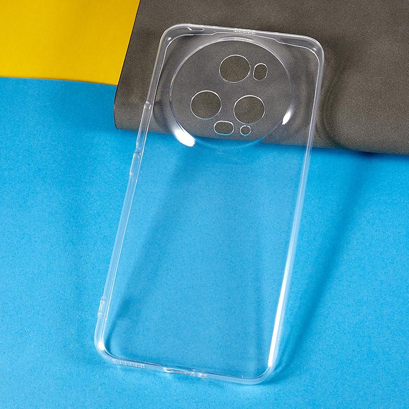 

Anti-Fall Mobile Phone Cover For Honor Magic5 Pro Transparent TPU Phone Case A