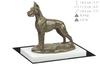 Great Dane I - dog figurine, figure on a white base, trophy for Art-Dog dog show exhibition