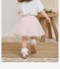 David Bella Children's Short-sleeved T-shirt Summer Dress Girls' Thin Breathable Printed Top