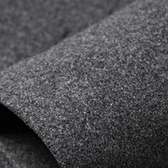 Men Trench Coat Solid Color Warm Autumn Winter Windproof Slim Jacket for Daily Wear