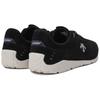 Descente Kinetic Run Comfortable Leather Low-Top Casual Training Long-Distance Commuting Running Shoes Unisex sneakers Black SQ123LSN15-CSSD