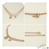 Minnie Silver Bracelet with Pink Gold Coating and Cubic Zirconia [Disney] (VBLDSW0005)