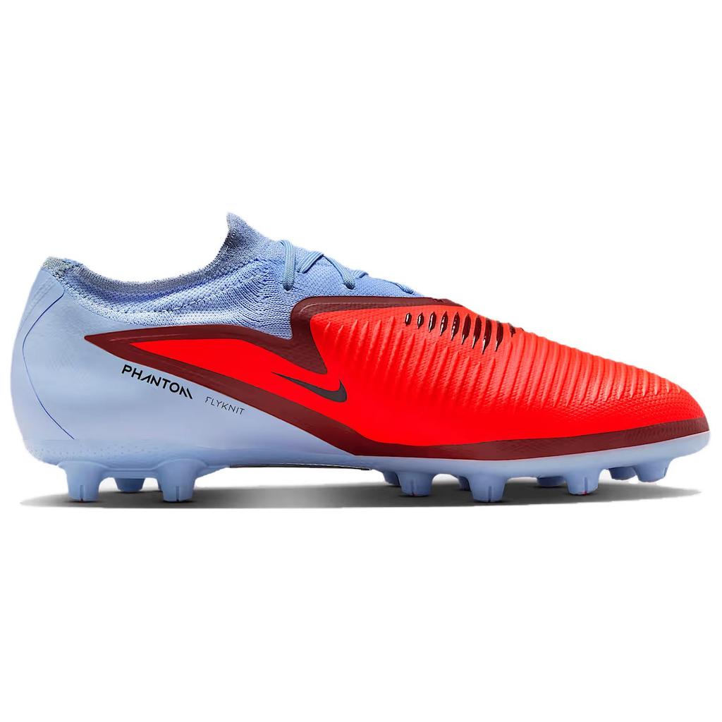 Nike Phantom 6 Low Pro Versatile Comfortable Soccer Shoes Unisex Soccer Shoes Blue Red HQ2316-400