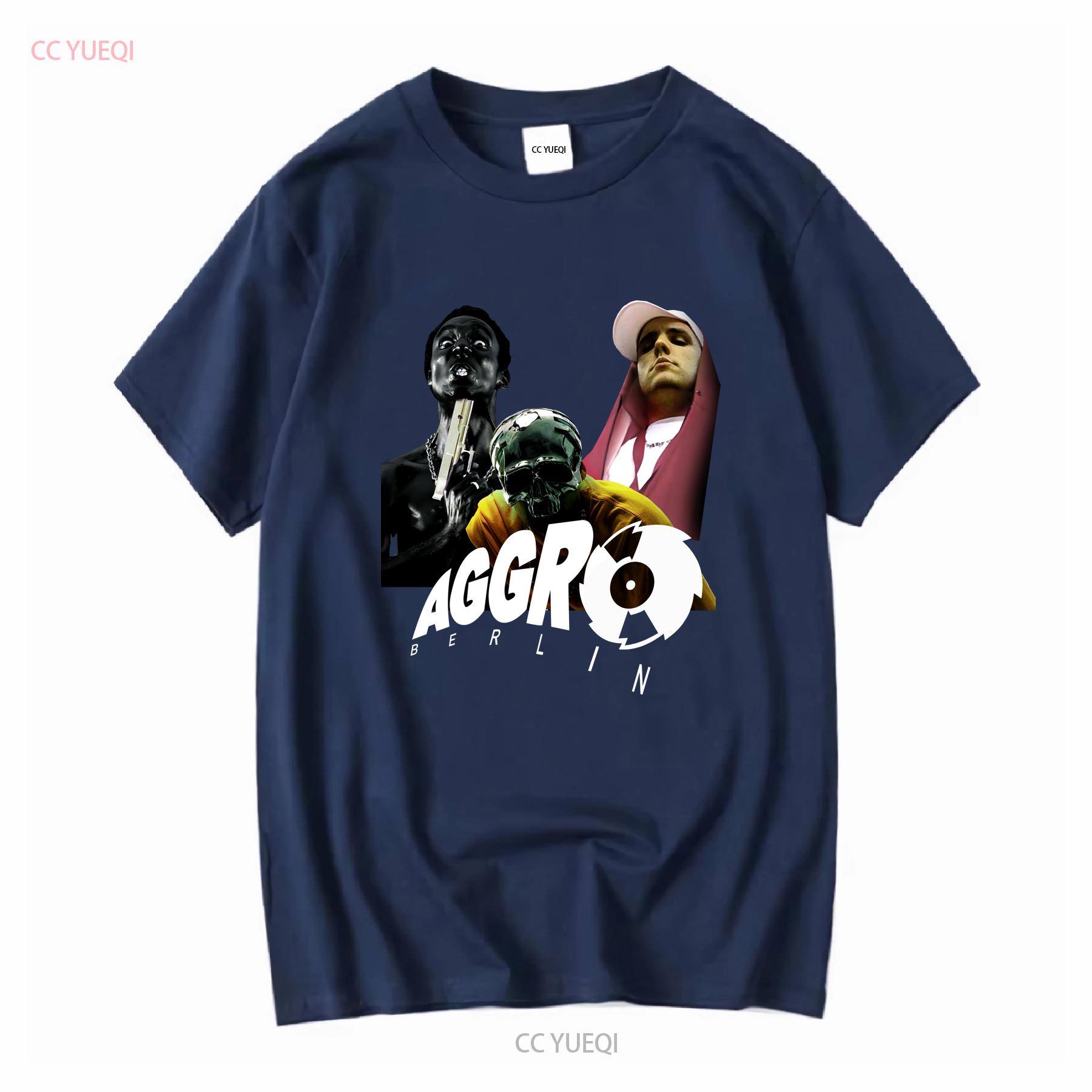 

Aggro Berlin rap band tee long or short sleeves vintage Washed fashion Slightly Stylish graphic Unisex Stretched Casual M
