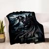 Gothic Style Blanket Soft Warm Cozy Great for Livingroom Picnics Sofa for All Seasons Digital Print Perfect Gift for Relatives and Friends