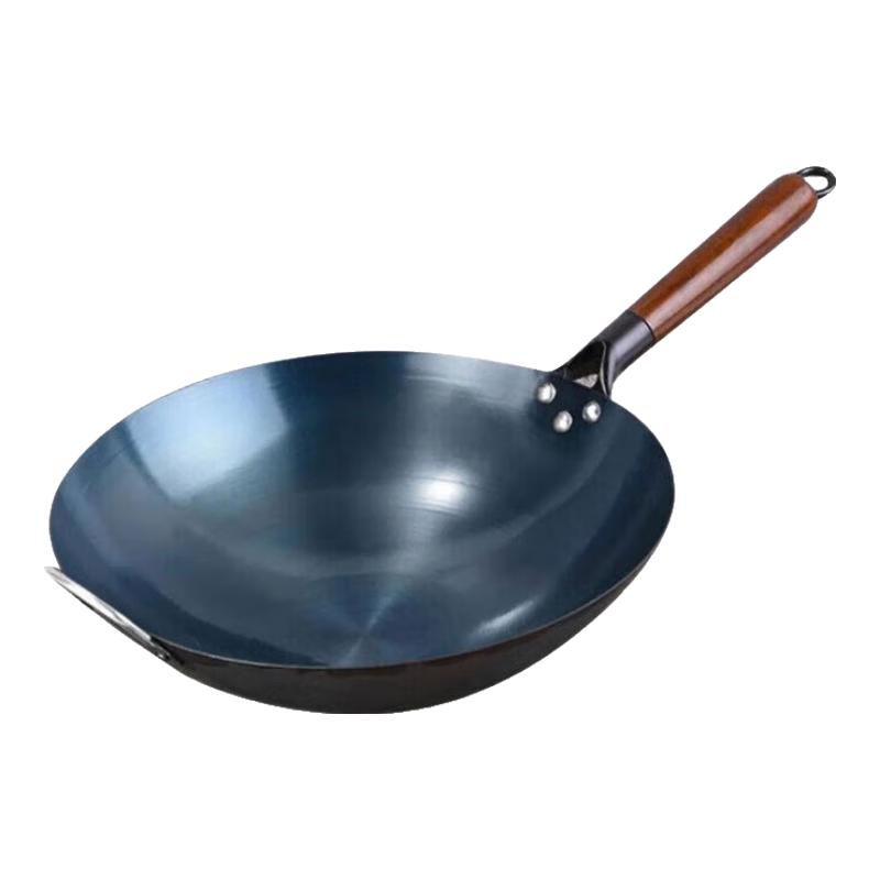 Weiyi Uncoated Wrought Iron Stir-Fry Wok