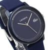 Used Lacoste L.12.12 MOVE 2001290 Watch Quartz Analog Battery Operated Watch Ladies Navy