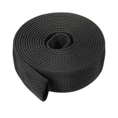 PATIKIL Cable Sleeve, Approx. 3m Total Length, Approx. 30mm Flat Width, Cable Storage Sleeve, Wiring Cover, Cable Management, DIY Cuttable,