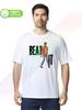 100% Baumwolle Rundhals Schweres Herren-T-Shirt 1984 Michael Jackson Beat It Alle Größen Nachdruck