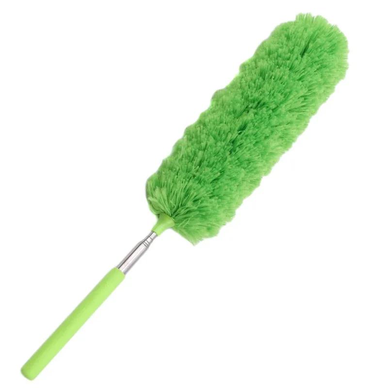 Extendable Microfiber Duster Brush for Home Car Furniture Cleaning Anti Dusting Handheld Dust Removal Tool with Feather Design