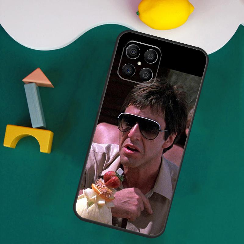 Tony Montana Scarface Al Pacino Case For Honor 200 Pro 50 70 90 X9a X8a X8 X9 X8b X9c X9b Honor Magic 7 Lite 5 6 Pro Cover