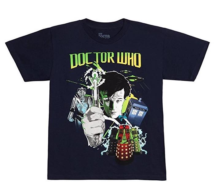 

Youth DR WHO DOCTOR WHO SONIC SCREWDRIVER 100% Cotton T-shirt Mens Tees Top NWT Licensed & Official L