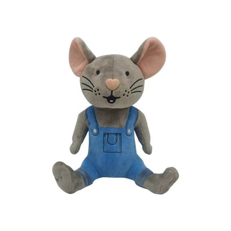 New If You Give A Mouse A Cookie Plush Toy Pink Pig Mouse Children's Picture Book Toy