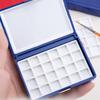 Portable Mini Watercolor Box 12/24 Grid Artist Travel Sketching Palette  Art Supplies