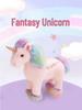Rainbow Unicorn Plush Toy Pendant - Children's Comfort Doll Gift