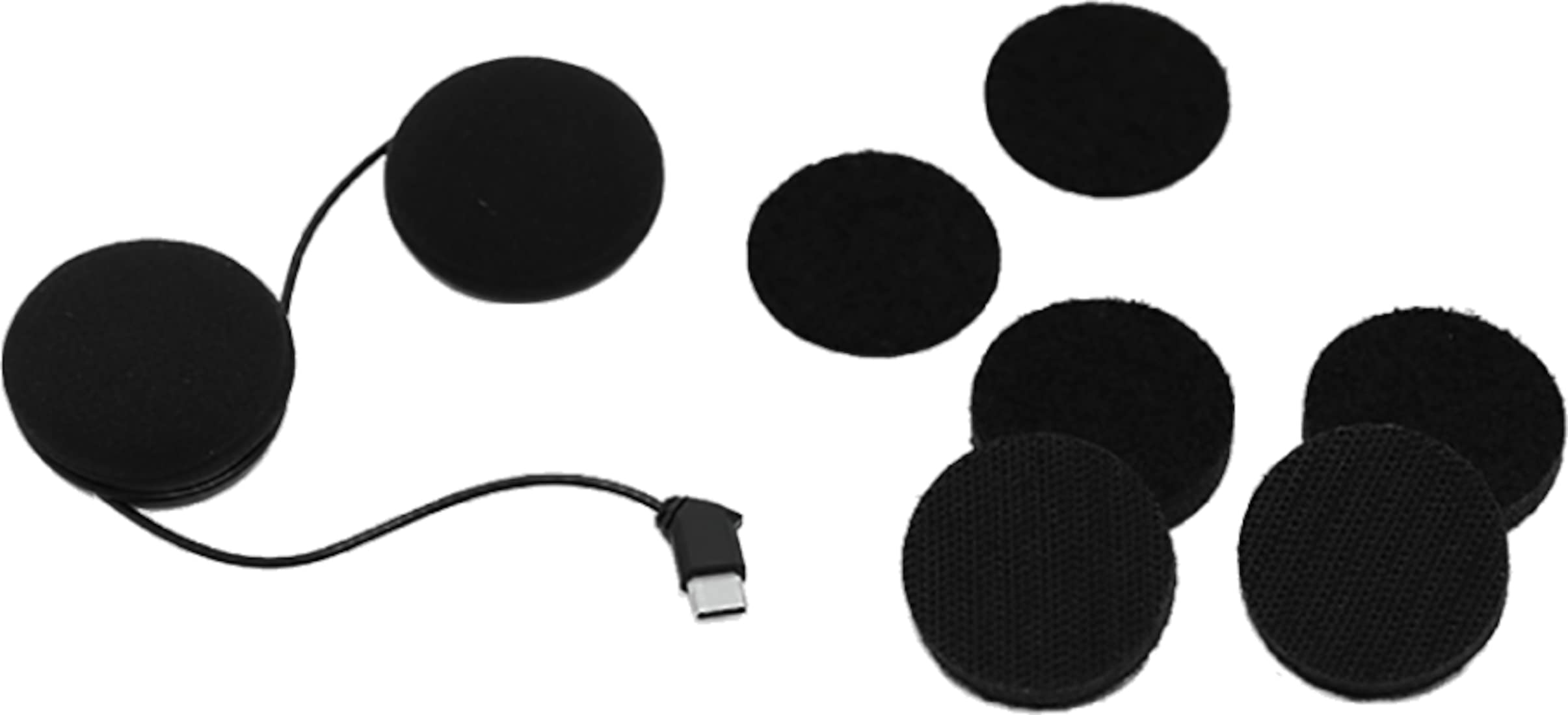 

SYGN HOUSE Motorcycle Intercom for SB6XR Optional Helmet Speaker Compatible with Part Number 00082401 B+COM (B-COM SB6XR) Set, SB6XR/SB6X, чёрный