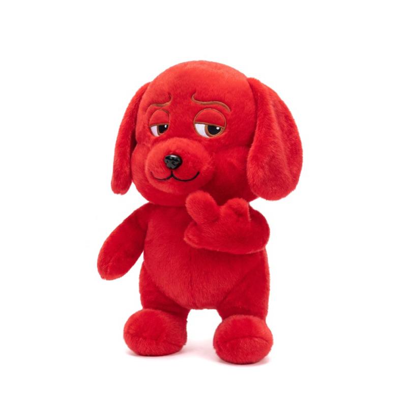 45cm Nieuwigheid Grappige Hond Pluche Speelgoed Zacht Pluizig Pup Gevuld Poppetje Prank Cadeau Voor Vrienden Feest Huis Decoratie Grappig Nieuwigheid Item 45cm