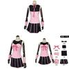 Jojos Bizarre Adventure Lucy Steel Cosplay Dress With Polyester Fabric For Anime Role Play Fans