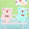 Soft Fleece Charming Bear Plush Keychain Adorable Animal Bag Charm Pendant