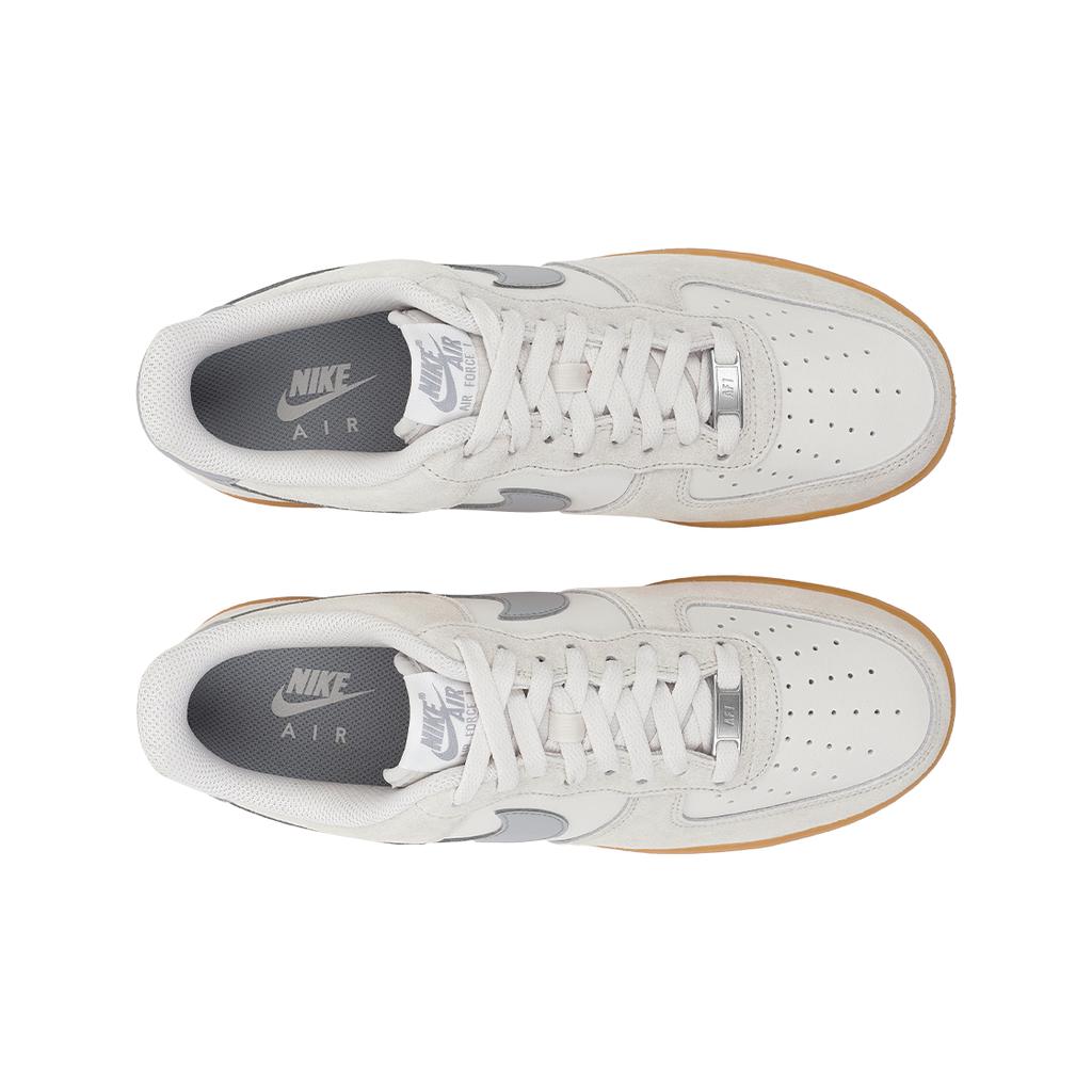 Nike Air Force 1 07 LV8 Gum Pack - Phantom Light Smoke Men Sneakers Cream Gum-Yellow Summit-White FQ8714-002