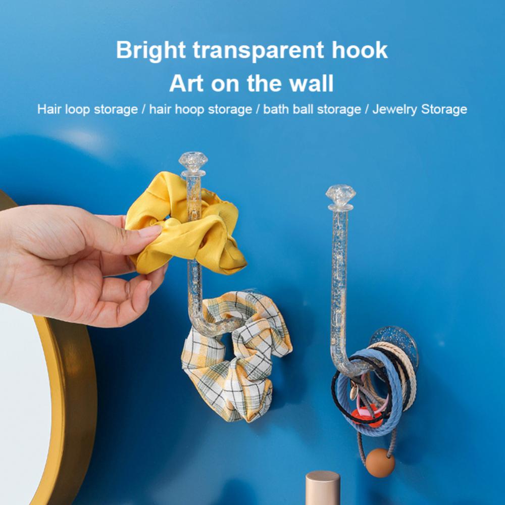 Bathroom Hook Versatile Space-saving Reliable Unique Cute Trendy Space-saving Storage Hanging Rack Multi-purpose Stylish Durable