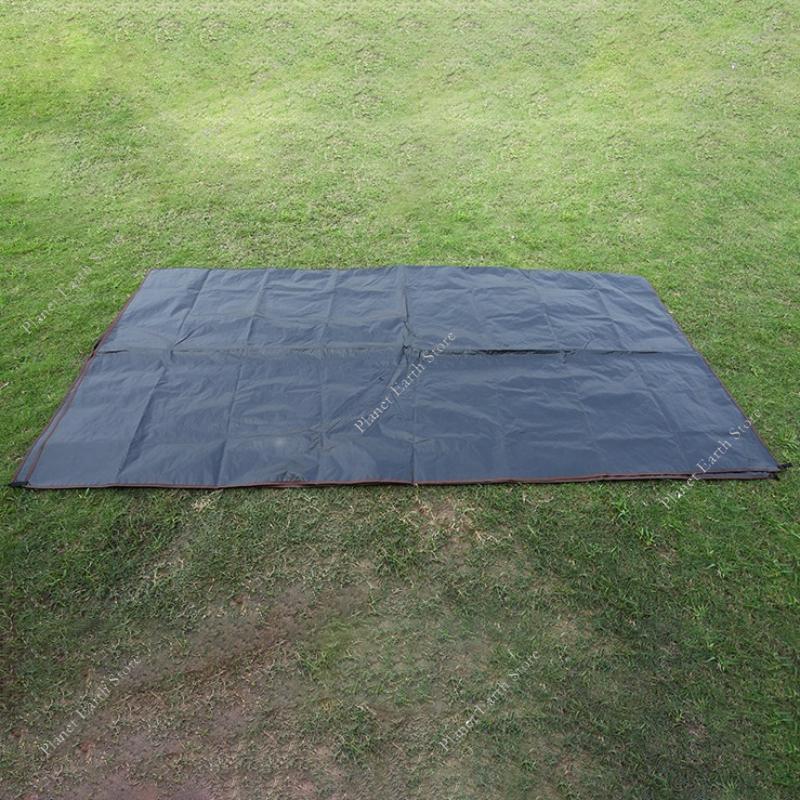 Waterproof Camping Mat Tent Mattress with L Nail Ultralight Outdoor Picnic Blanket Multifunctional Sun Shelter Ground Mat 4 Size