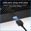 Router Cooling Stand Dual Fan USB Powered Silent Heat Dissipation Base for WiFi Router TV Box Set Top Box Modem Mini PC