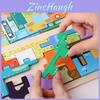 Educational Wooden Shape Puzzle For Kids With Animal And Traffic Scenes