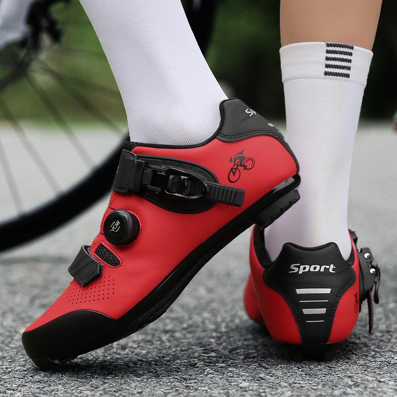 Plus Size Breathable Cycling Shoes with Hard Sole for Mountain & Road Biking