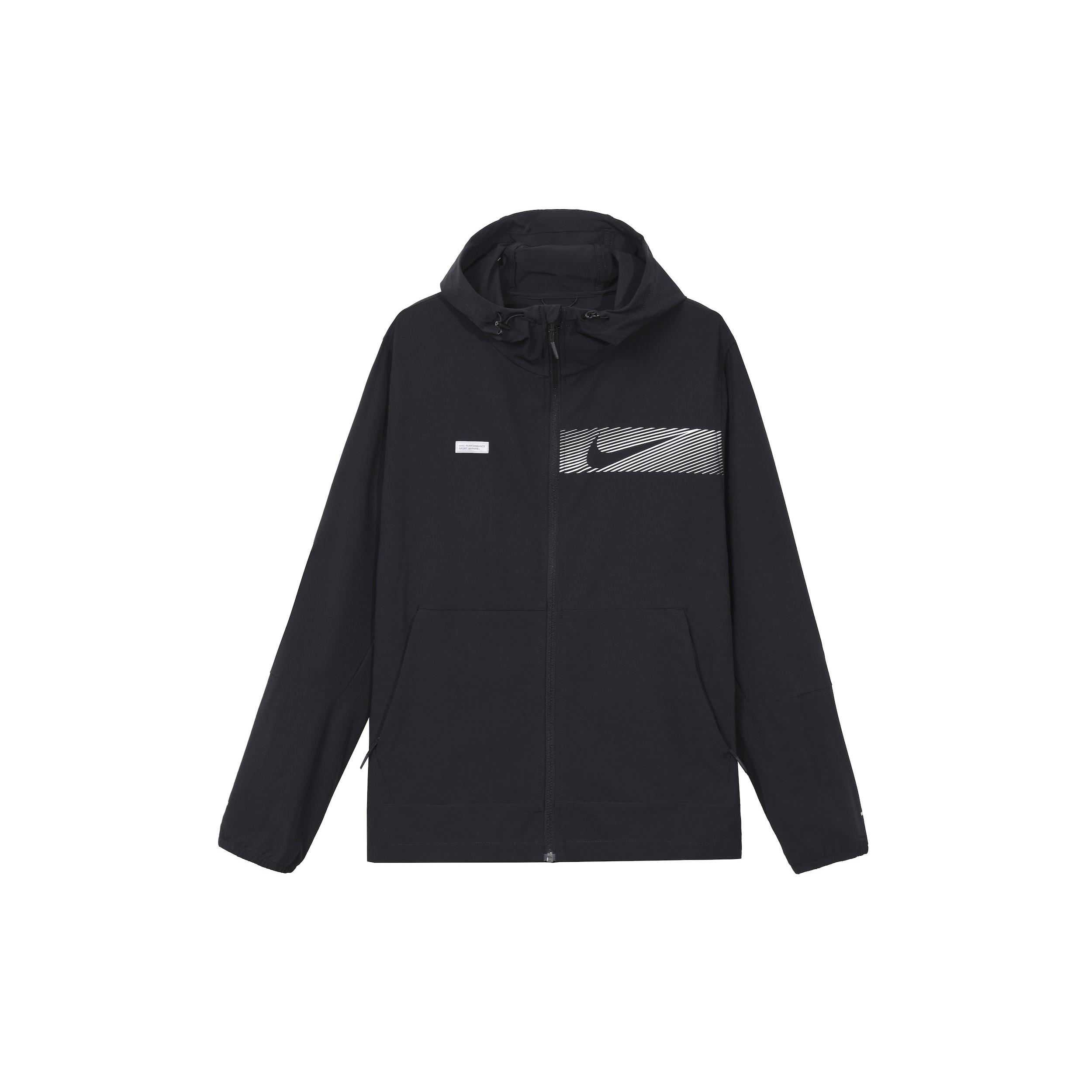 Nike Unlimited Repel Hooded Versatile Jacket  Black  Men s FB8559-010 XL