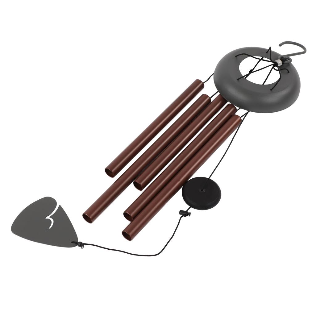 Větrné zvonkohry Odolné proti korozi Vodotěsné Uklidňující melodie Velké kovové větrné zvonkohry pro dekoraci