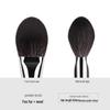 Ebony Wood Animal Hair 40-Piece Makeup Brush Set for Eyeshadow and Blush
