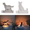 Cats Resin Molds Dog Silicones Molds for Making Tealight Holder Decorations Holiday Gift Room Decorations DIY Craft