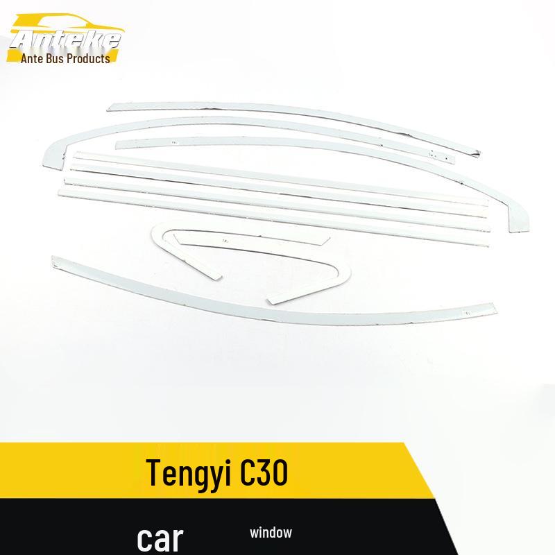 Stainless Steel Anti-Scratch Window Trim for Great Wall Voleex C30