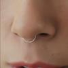 1 Pairs U-shape Fake Nose Ring Gold Color Nose Ring Piercings Fashion Simple Nose Ring Unisex Jewelry Gifts
