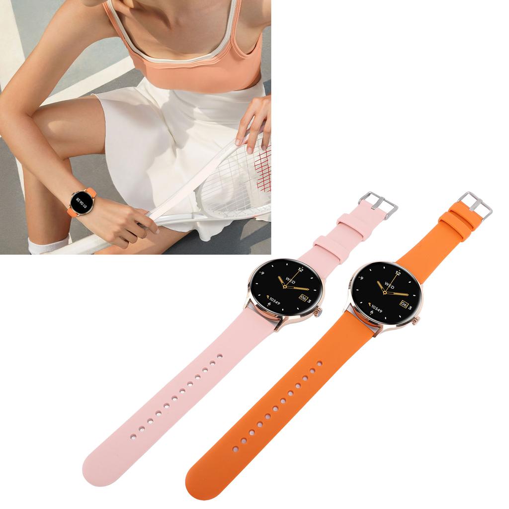 1.39 Inch Smartwatch IP67 Metal Slim Knob Control Voice Assistant Game Make Call Water Resistant Sma
