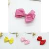 Children Hair Clips With Blue Ribbon Butterfly Bow For Girls Gift Pack
