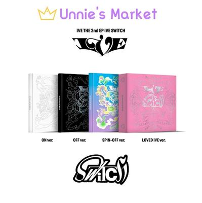 [IVE SWITCH] 2nd Mini Album(ON Ver. / OFF Ver. / SPIN-OFF Ver. / LOVED IVE Ver.)