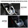For Honda Jazz GK 2014-2024 2025 Fit 2018 - 2024 2025 AT Gear Shift Panel Trim Decoration Cover Sticker Interior Accessories